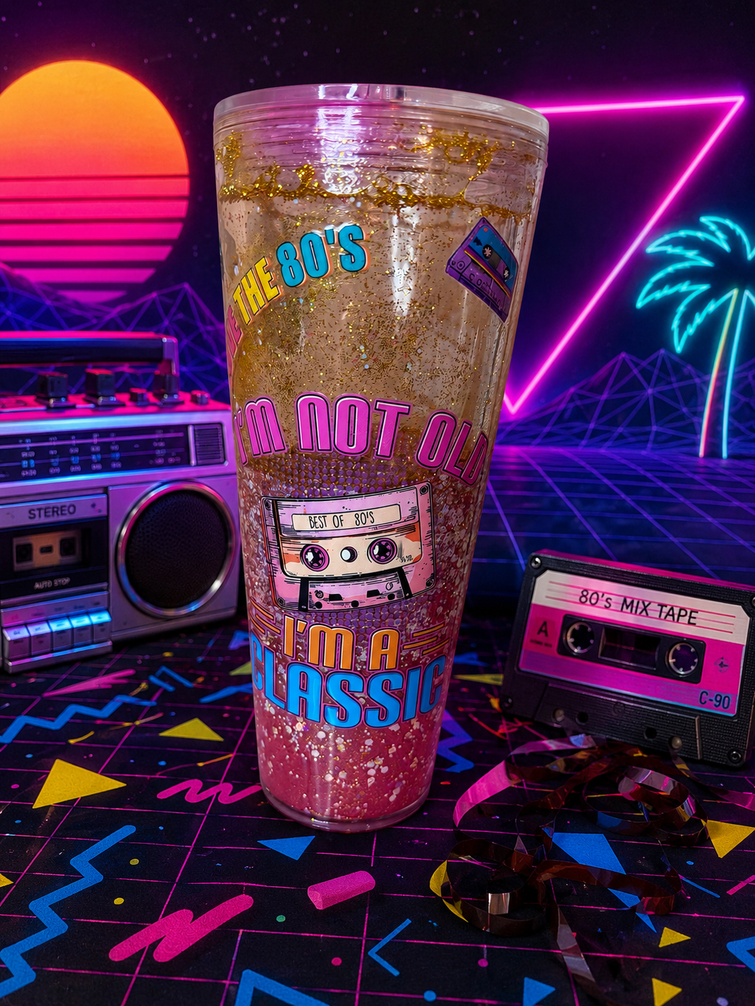 80’s 20oz Lava Tumbler