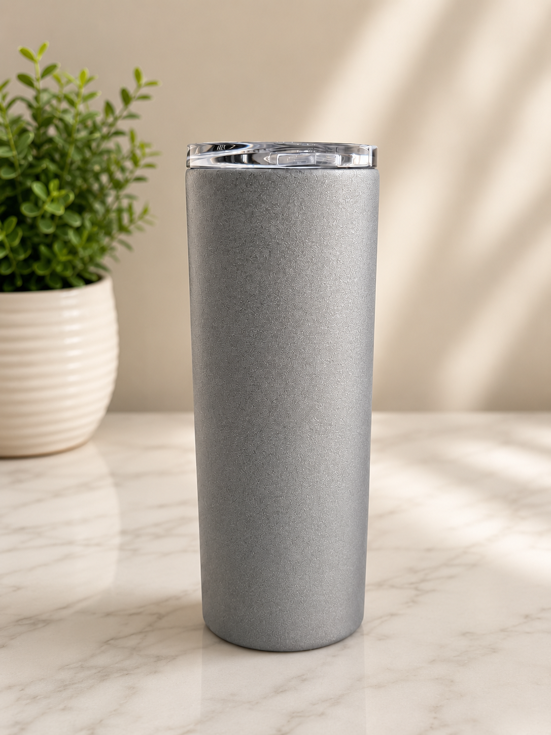 25oz Glittered Stainless Tumbler