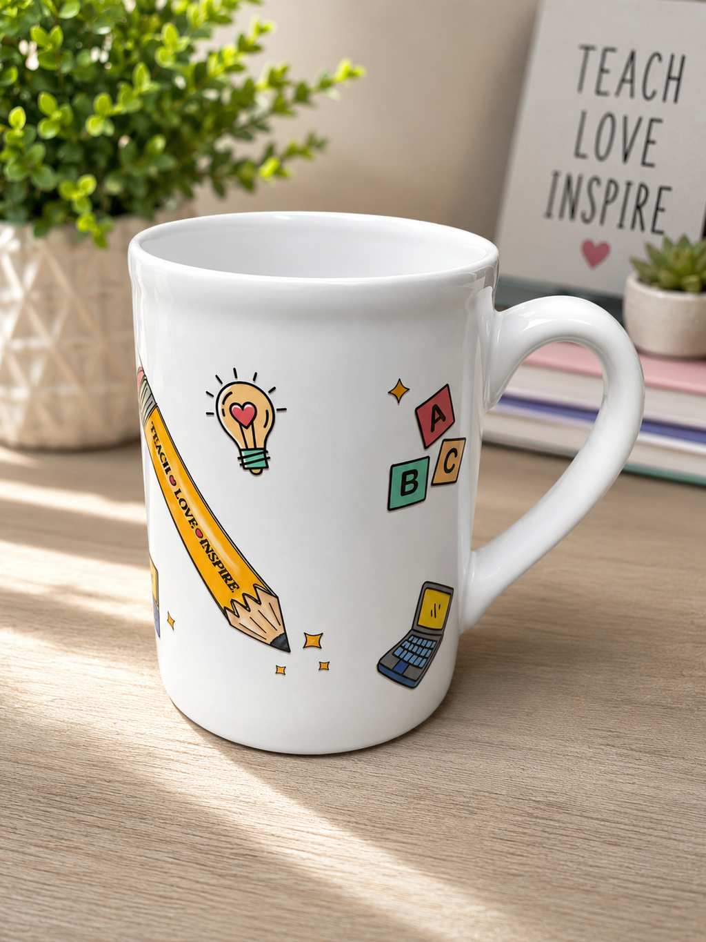 8oz Teacher Coffee Mug