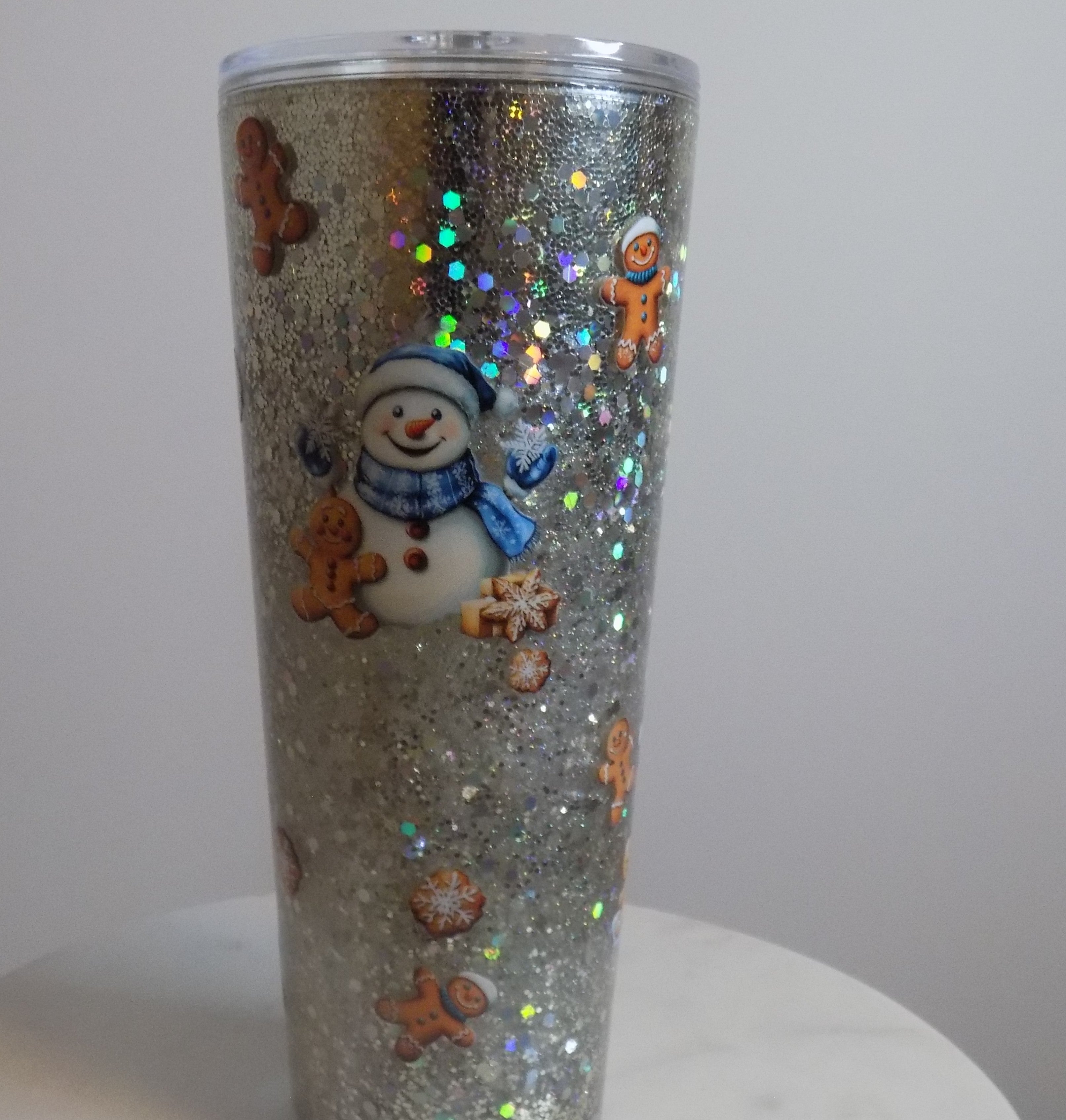 24oz Snowman Tumbler